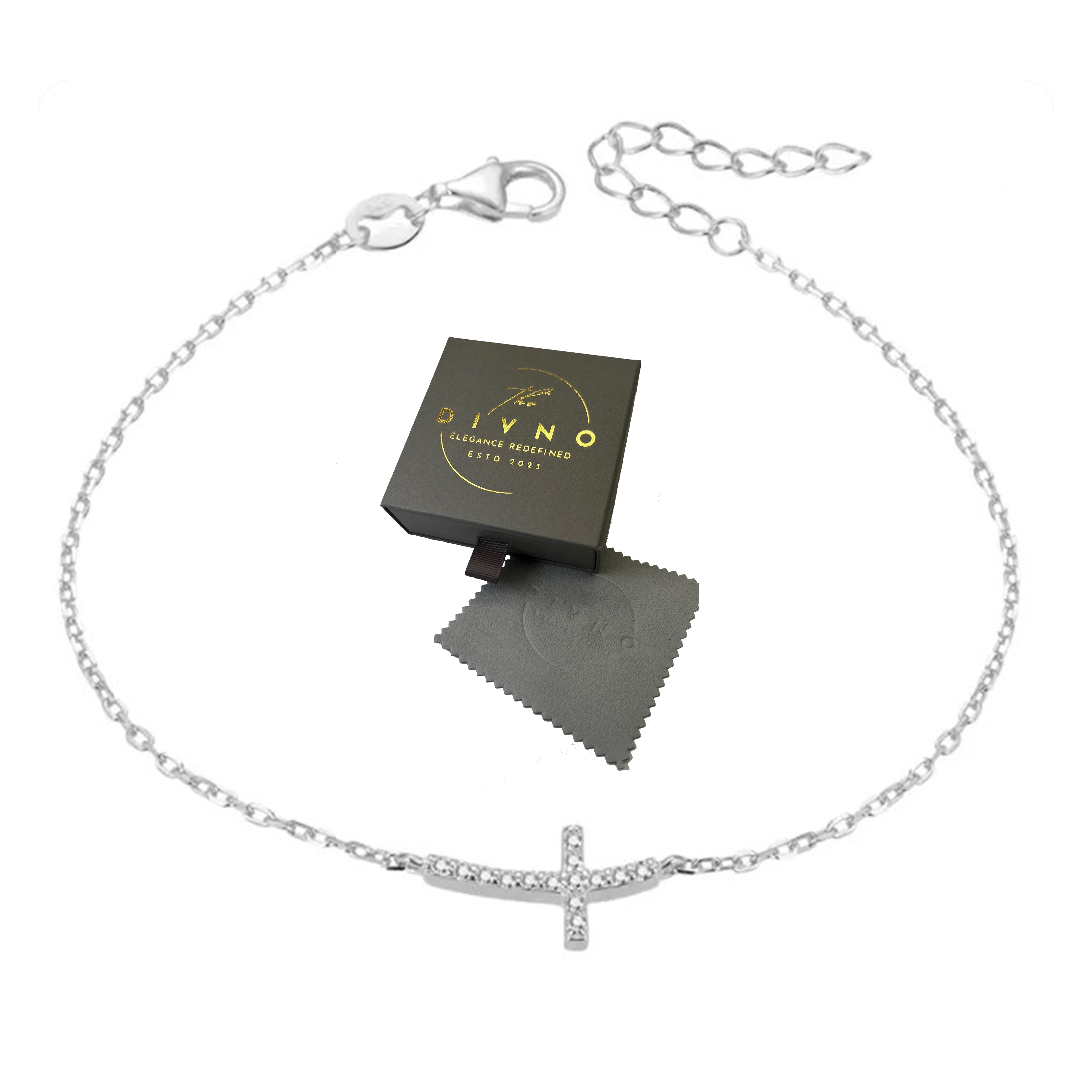 GAVU Mama Armband 925 Sterlingsilber Mit Kreuz - Persönliches Schmuckstück Für Damen